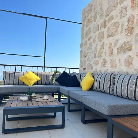 With Large Pool For 10 People In Kas, Kalkan - Awz 173 Villa Kas