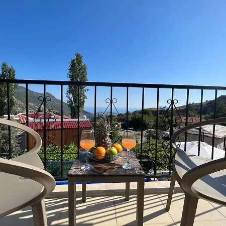 With Large Pool For 10 People In Kas, Kalkan - Awz 173 Kas